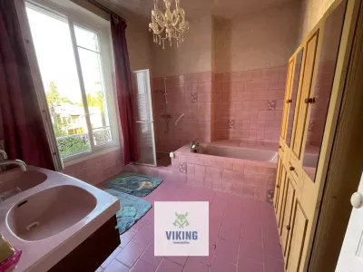 Grande maison familiale bourgeoise L'Isle-Adam centre