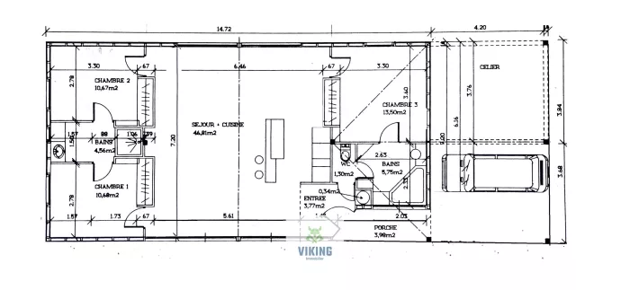 Maison d’architecte en bois dans un écrin de verdure